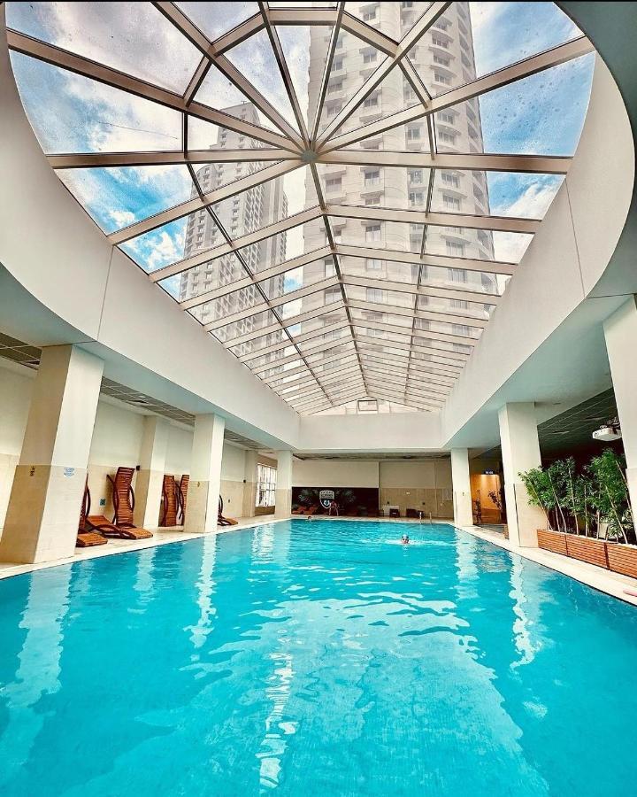 Alfred Sky Smart Apartment 29Th Spa Included Skopje Exteriör bild